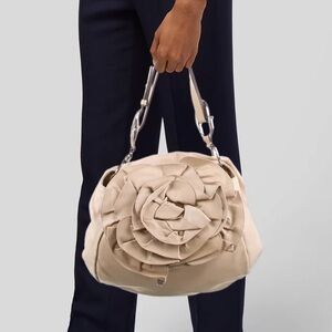 Yves Saint Laurent Rive Gauche Nadja Rose Petal Bag Y2K Luxury